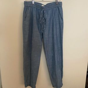 JCrew factory drawstring pants